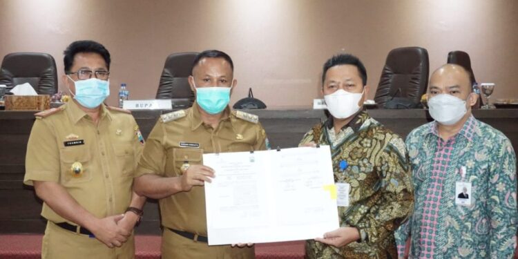 Pengelolaan Keuangan Daerah, Pemkab Lamsel MoU Dengan Bank Lampung