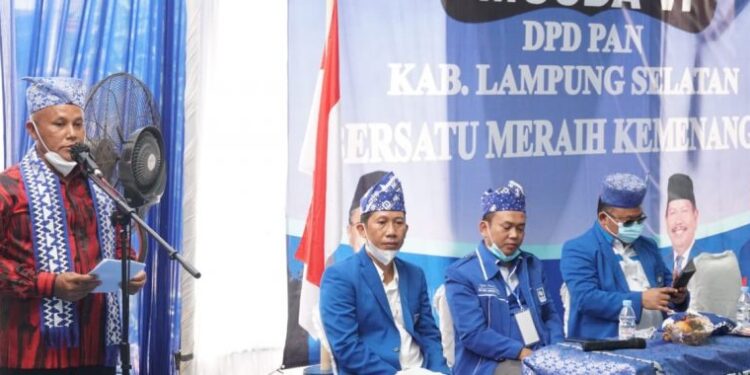 Bupati Nanang Ermanto Buka Musda VI PAN Lampung Selatan