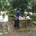 Jampang Ginting Ziarah Ke Makam Orang Tuanya