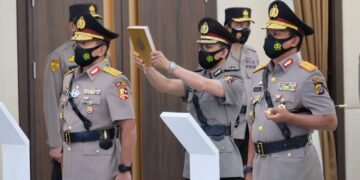 Kapolri Lantik Irjen Pol Dr Rudy Heriyanto Jabat Kapolda Banten