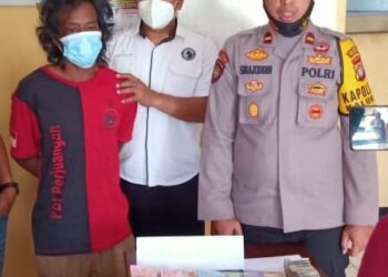 Polsek Kalukku Amankan Maling Pembongkar Brankas Tiki Link
