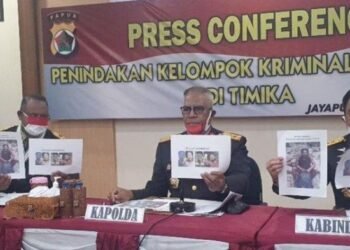 Kehabisan Bahan Makanan, KKB Kali Kopi Kepergok Heli PT Freeport