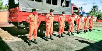 Basarnas Mamuju Kerahkan Personil Cari Warga Tenggelam di Sungai Lembang-lembang
