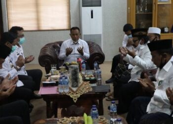 Bupati Nanang Ermanto Terima Audensi PGSI Dan Forum Guru Ngaji Se-Kabupaten Lamsel