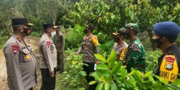 Kapolda Sulbar Kunjungi Posko Pengungsian di Malunda