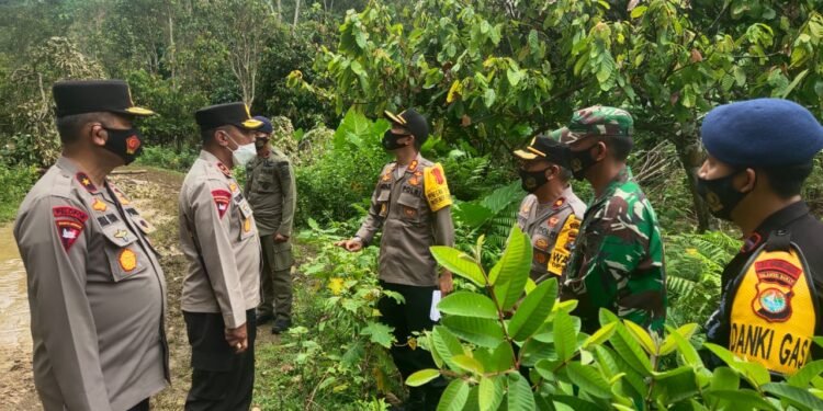 Kapolda Sulbar Kunjungi Posko Pengungsian di Malunda