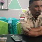 Ketua LSM Laskar Merah Putih kabupaten Halsel Alim Rahman Adam 
