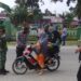 Polsek Serbelawan Bersama Muspika Gelar Razia Masker