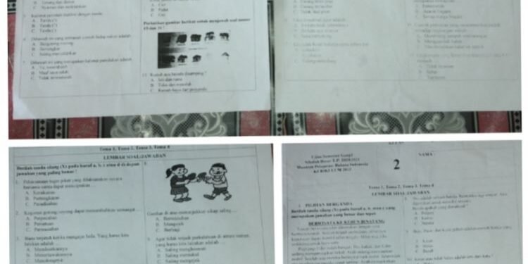 Biaya Cetak Lembaran Soal Ulangan Siswa Diduga di Mark Up