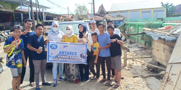 Antares Indonesia Peduli Bencana Korban Banjir di Kalimantan Selatan