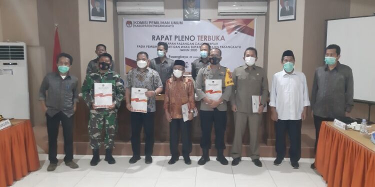 Kapolres Hadiri Rapat Pleno Terbuka Penetapan Paslon Terpilih Bupati & Wakil Bupati Pasangkayu