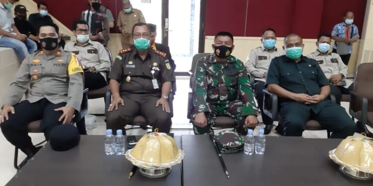 Polres Pasangkayu Hadiri Rapat Paripurna Penetapan Pasangan Calon Bupati dan Wakil Bupati Terpilih