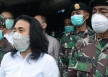 Menteri PPPA I Gusti Ayu Darmawati Kunjungi Rumah Sakit Lapangan TNI AD