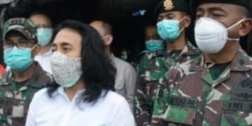 Menteri PPPA I Gusti Ayu Darmawati Kunjungi Rumah Sakit Lapangan TNI AD
