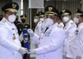 Gubernur Lampung Lantik Nanang-Pandu Sebagai Bupati dan Wakil Bupati Lamsel Periode 2021-2026