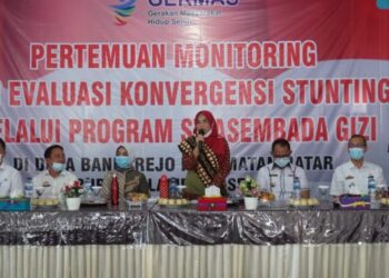 Winarni Monev Konvergensi Stunting Melalui Program Swasembada Gizi di Natar
