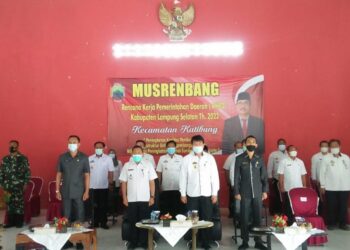 Pemkab Lamsel Musrenbang RKPD Tahun 2022 di Kecamatan Katibung
