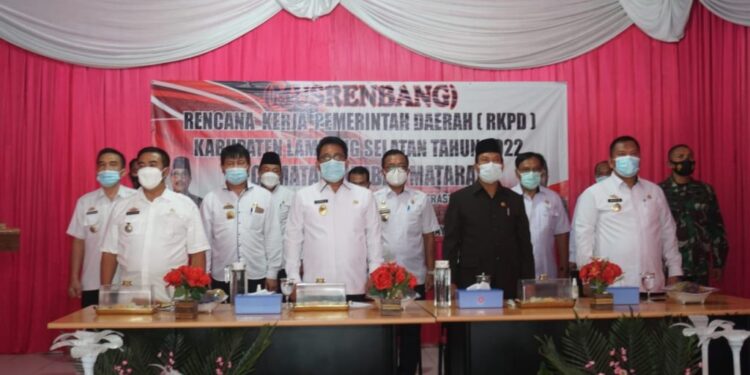 Plh Bupati Buka Musrenbang RKPD Tahun 2022 di Kecamatan Merbau Mataram