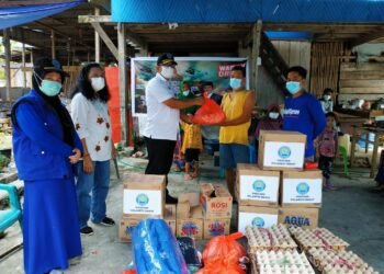 BNNP Sulbar Salurkan Bantuan Kemanusiaan Korban Gempa Mamuju Dan Majene