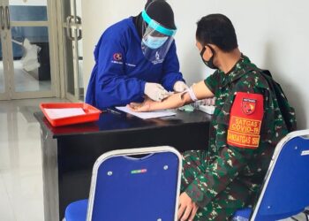 Menjelang Divaksin, Dandim 1509/Labuha Bersama Forkopimda Halsel Laksanakan Medical Check Up