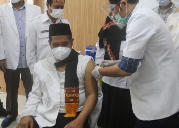 Kabupaten Bener Meriah Launching Penyuntikan Vaksinasi Covid-19 Jenis Sinovac