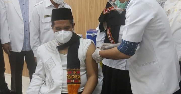 Kabupaten Bener Meriah Launching Penyuntikan Vaksinasi Covid-19 Jenis Sinovac