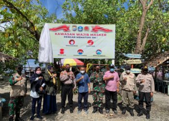 Lagi, Polres Halsel Laksanakan Launching KWM di Tempat Wisata