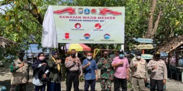 Lagi, Polres Halsel Laksanakan Launching KWM di Tempat Wisata
