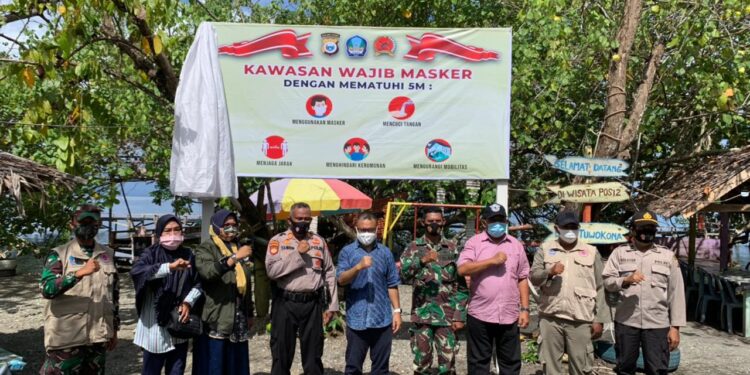 Lagi, Polres Halsel Laksanakan Launching KWM di Tempat Wisata