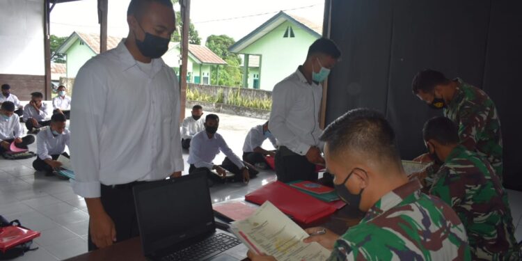 Kodim 1509/Labuha Buka Pendaftaran Calon Tamtama TNI-AD Gelombang I tahun 2021