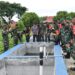 Prajurit Prabinsa Kodim 1509/Labuha Belajar Budidaya Ikan di STP Labuha