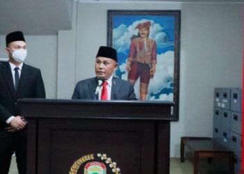 DPRD Lamsel Dengarkan Visi dan Misi Bupati Terpilih Dalam Rapat Paripurna