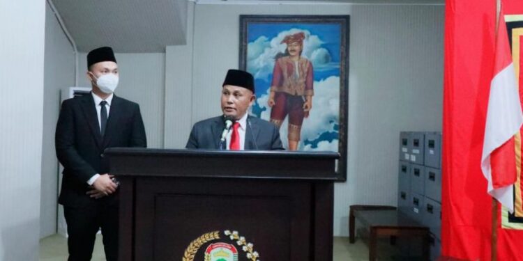 DPRD Lamsel Dengarkan Visi dan Misi Bupati Terpilih Dalam Rapat Paripurna