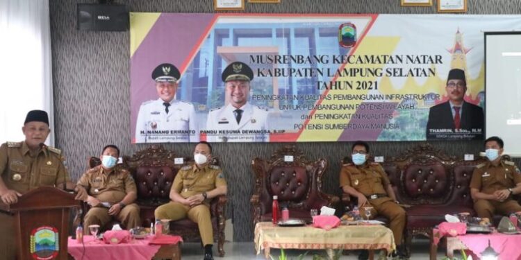 Pemkab Lamsel Kucurkan Anggaran Pembangunan Lebih Rp72 Miliar Untuk Kecamatan Natar