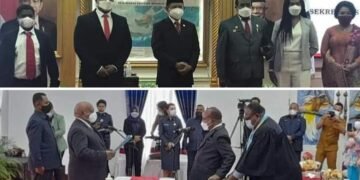 Gawat, Papua Miliki Dua Sekdaprov. Di Hari Yang Sama: Mendagri Lantik di Jakarta, Gubernur Lantik di Jayapura