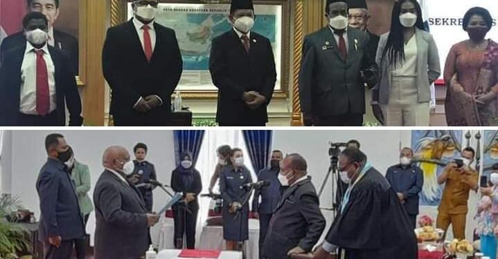 Gawat, Papua Miliki Dua Sekdaprov. Di Hari Yang Sama: Mendagri Lantik di Jakarta, Gubernur Lantik di Jayapura