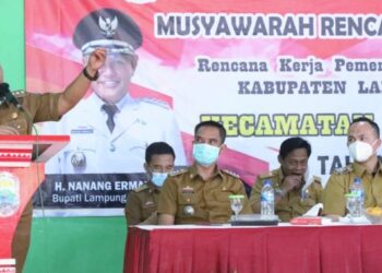 Pemkab Lamsel Kucurkan Anggaran Pembangunan Kecamatan Jati Agung Sebesar Rp46 Milyar
