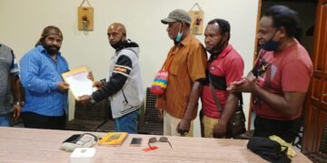 Suku Lemasa dan Lemasko Serahkan Kuasa Pengurusan Besi Scrab Eks Freeport Kepada Ketua LMA Papua