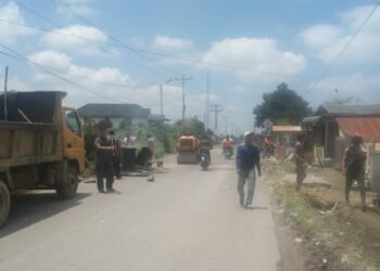 Selama Ini Dikeluhkan Warga, Jalan Rusak Desa Tangkulen Kini Telah Diaspal Pemkab Karo