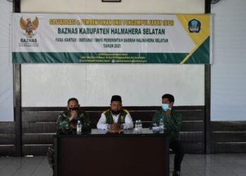 Baznas Halsel Sosialisasi Pembentukan Unit Pengumpulan Zakat di Kodim 1509/Labuha