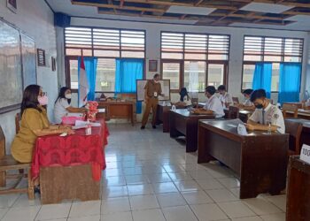 SMKN 1 Sonder Mulai Adakan Ujian Sekolah Hingga 3 Mei 2021