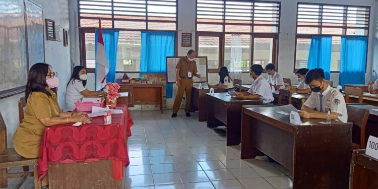 SMKN 1 Sonder Mulai Adakan Ujian Sekolah Hingga 3 Mei 2021