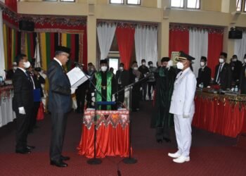 Gubernur Aceh Lantik Dailami Jadi Wakil Bupati Bener Meriah