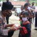Tim Warung Jumat Polda Banten Salurkan Paket Sembako Ke Panti Asuhan Yatim Piatu Baiturrahman