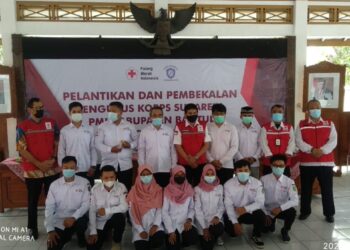PMI Kabupaten Bantul Lantik Kepengurusan KSR PMI Periode 2021-2023