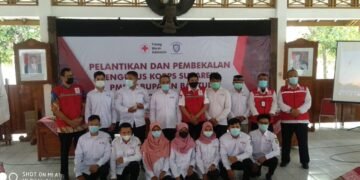 PMI Kabupaten Bantul Lantik Kepengurusan KSR PMI Periode 2021-2023