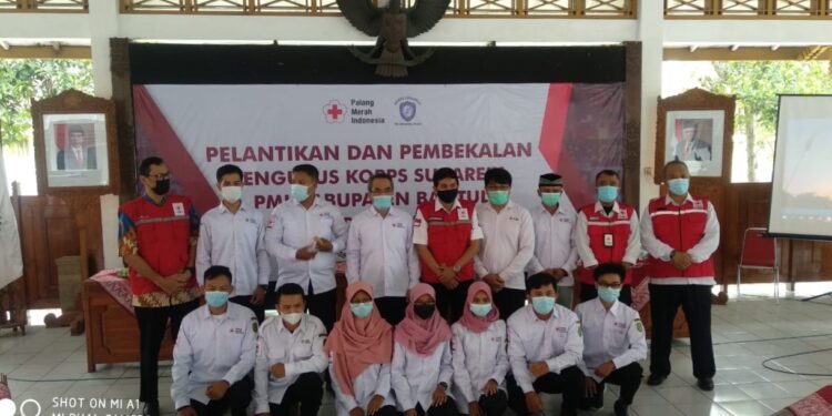 PMI Kabupaten Bantul Lantik Kepengurusan KSR PMI Periode 2021-2023