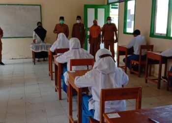 Kakan Kemenag Pantau Ujian Tingkat MA ke Sejumlah Madrasah
