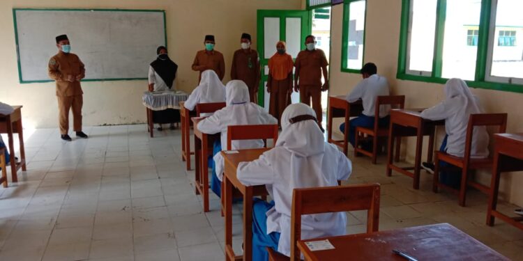 Kakan Kemenag Pantau Ujian Tingkat MA ke Sejumlah Madrasah
