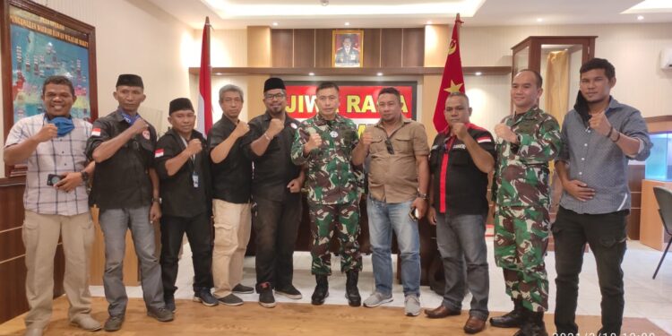 Danrem/152 Babullah Brigjen Imam Sampurno Terima Audensi FPII Maluku Utara